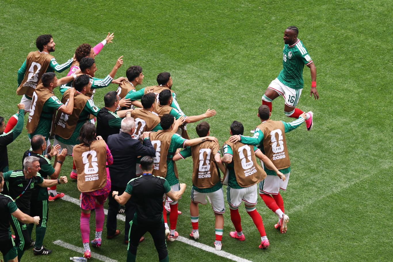 Mexico defeats South Africa in the World Cup opening match
