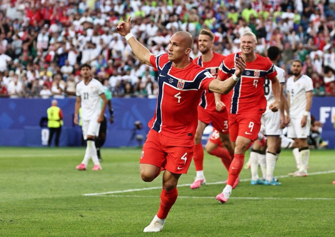 Norway put 4 past Iraq to top group I in their first 2026 World Cup match