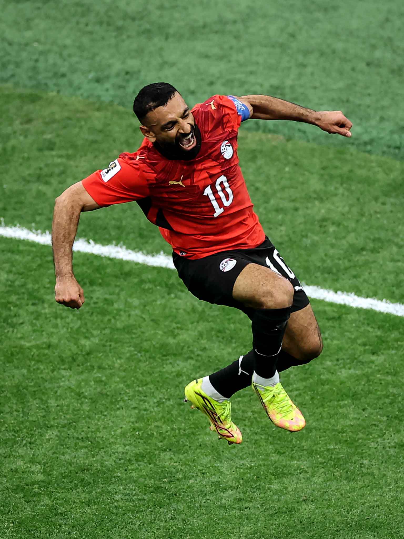 Salah led Egypt to their first victory in the country’s 92-year tournament history against New Zealand.