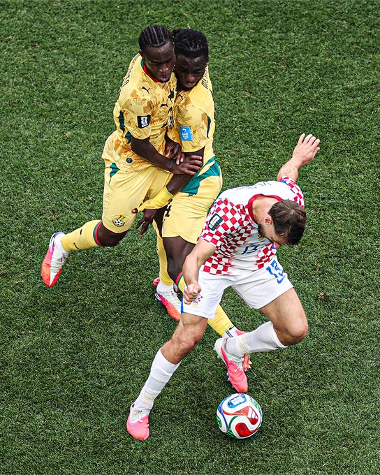 Croatia beat Ghana to top the already-qualified Black Stars into second spot
